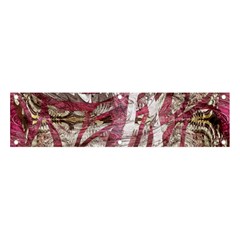 Abstract Blend Banner And Sign 4  X 1  by kaleidomarblingart