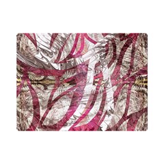 Abstract Blend Premium Plush Fleece Blanket (mini)