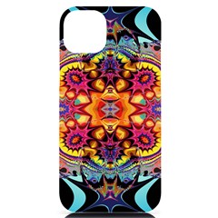 Florales Muster Iphone 14 Plus Black Uv Print Case