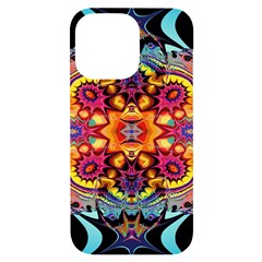 Florales Muster Iphone 14 Pro Max Black Uv Print Case by 2607694c