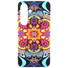 Florales Muster Samsung Galaxy S24 6 2 Inch Black Tpu Uv Case by 2607694c