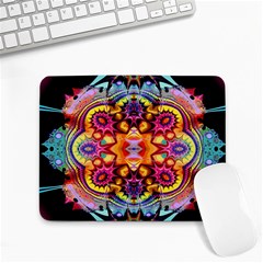 Pink Florales Muster Small Mousepad by 2607694c