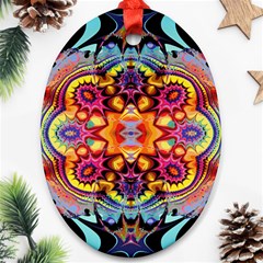 Blume Abstrakt Ornament (oval)