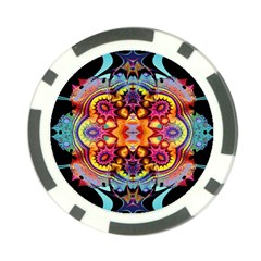 Blume Abstrakt Poker Chip Card Guard by 2607694c