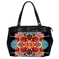 Blume Abstrakt Oversize Office Handbag (2 Sides)