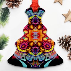 Blume Abstrakt Christmas Tree Ornament (two Sides)