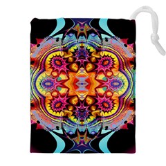 Blume Abstrakt Drawstring Pouch (4xl)