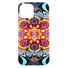 Blume Abstrakt Iphone 15 Plus Black Uv Print Pc Hardshell Case