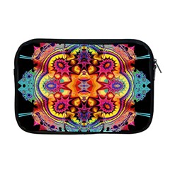 Lila Floral Blume Apple Macbook Pro 17  Zipper Case by 2607694c