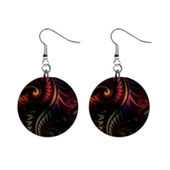 Fractal 1 Mini Button Earrings by 2607694c