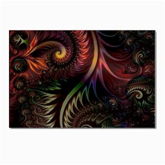 Fractal 1 Postcard 4 x 6  (pkg Of 10) by 2607694c