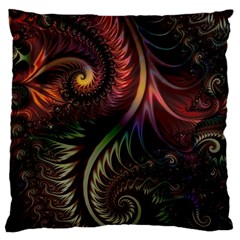 Fractal 1 Large Cushion Case (two Sides) by 2607694c