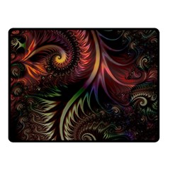 Fractal 1 Two Sides Fleece Blanket (small) by 2607694c