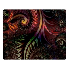 Fractal 1 Two Sides Premium Plush Fleece Blanket (large) by 2607694c