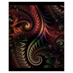 Fractal 1 Drawstring Bag (small) by 2607694c