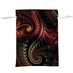 Fractal 1 Lightweight Drawstring Pouch (xl) by 2607694c