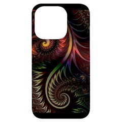 Fractal 1 Iphone 14 Pro Black Uv Print Case by 2607694c