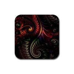 Fractal  Rubber Coaster (square) by 2607694c