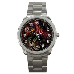 Fractal  Sport Metal Watch