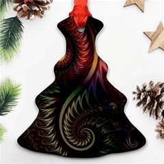 Fractal  Christmas Tree Ornament (two Sides)