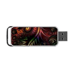 Fractal  Portable Usb Flash (one Side) by 2607694c