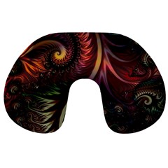 Fractal  Travel Neck Pillow by 2607694c