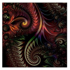 Fractal  Square Satin Scarf (36  X 36 ) by 2607694c