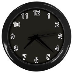 Fractal Wall Clock (black) by 2607694c