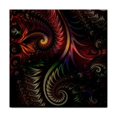 Gelb Fractal Tile Coaster by 2607694c