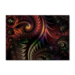 Gelb Fractal Sticker A4 (100 Pack) by 2607694c