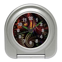 Gelb Fractal Travel Alarm Clock by 2607694c