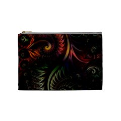 Gelb Fractal Cosmetic Bag (medium) by 2607694c