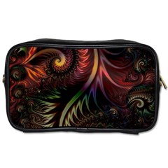 Gelb Fractal Toiletries Bag (one Side) by 2607694c