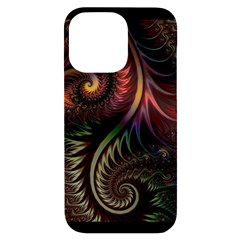 Gelb Fractal Iphone 14 Pro Max Black Uv Print Case by 2607694c