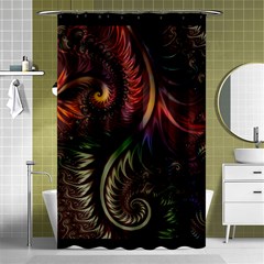 Fractal Shower Curtain 48  X 72  (small) 