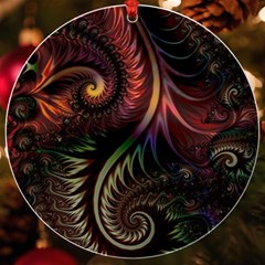 Fractal Uv Print Acrylic Ornament Round by 2607694c