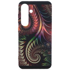 Fractal Samsung Galaxy S24 6 2 Inch Black Tpu Uv Case