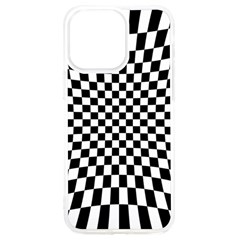 Illusion Checkerboard Black And White Pattern Iphone 15 Pro Max Tpu Uv Print Case