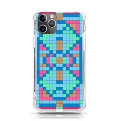 Checkerboard Square Abstract Iphone 11 Pro 5 8 Inch Tpu Uv Print Case by Ravend