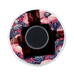 Vintage Floral Poppies On-the-go Memory Card Reader