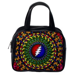 Grateful Dead Bear Pattern Classic Handbag (one Side)