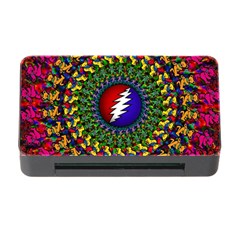 Grateful Dead Bear Pattern Memory Card Reader With Cf