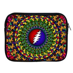 Grateful Dead Bear Pattern Apple Ipad 2/3/4 Zipper Cases by Maspions