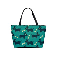 Happy Dogs Animals Pattern Classic Shoulder Handbag