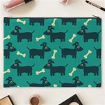 Happy Dogs Animals Pattern Cosmetic Bag (XXXL) Back