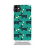 Happy Dogs Animals Pattern iPhone 11 TPU UV Print Case Front