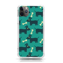 Happy Dogs Animals Pattern Iphone 11 Pro Max 6 5 Inch Tpu Uv Print Case by Ket1n9