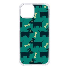 Happy Dogs Animals Pattern Iphone 14 Tpu Uv Print Case by Ket1n9