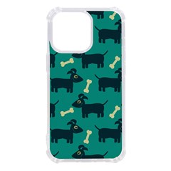 Happy Dogs Animals Pattern Iphone 13 Pro Tpu Uv Print Case by Ket1n9