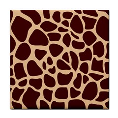 Animal Print Girraf Patterns Face Towel